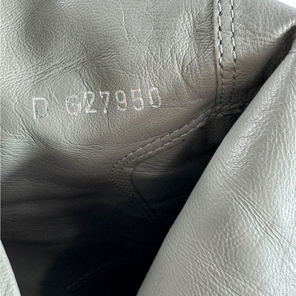 CHANEL Grey Suede Chain Trim Ankle Booties Made in Italy Marked as 38 - 8US - Picture 9 of 15